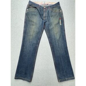 Notorious BIG‎ Jeans Mens Size 40 Embroidered Denim Baggy Hip Hop Y2K Streetwear